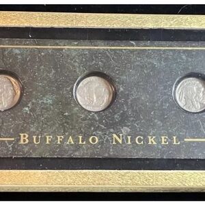Buffalo Nickel 3 Piece Set